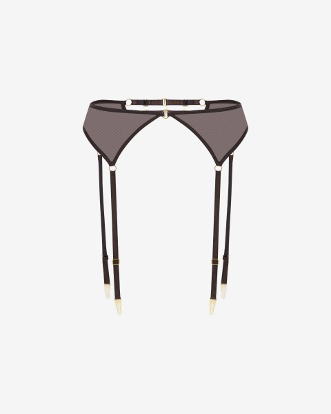 maia brown // garter belt