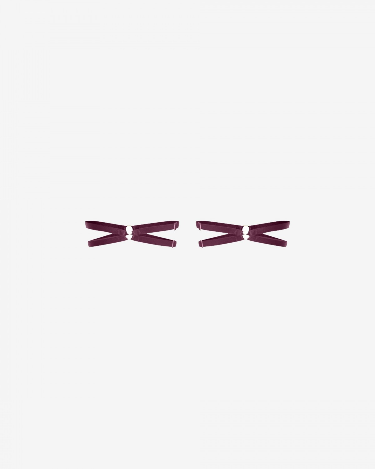 maia burgundy // podwiązki