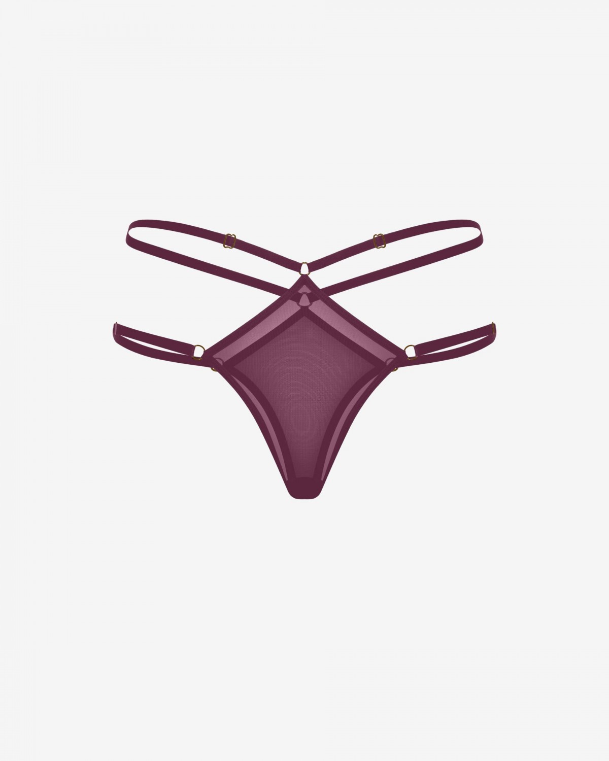 reina burgundy // stringi