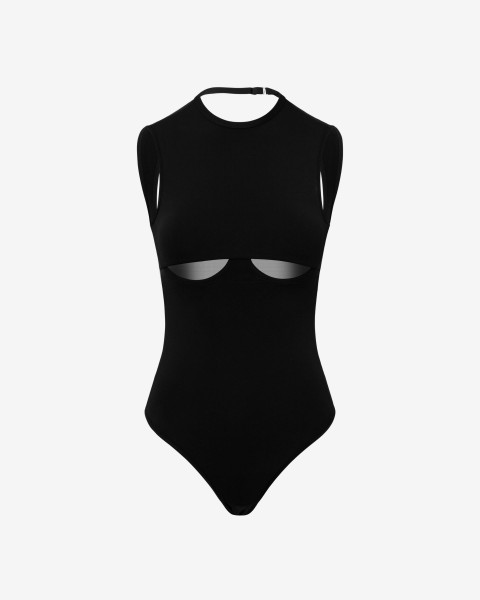 czarne body damskie kelly