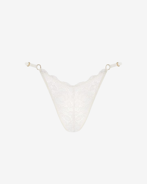 estela white // thongs