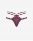 reina burgundy // thongs